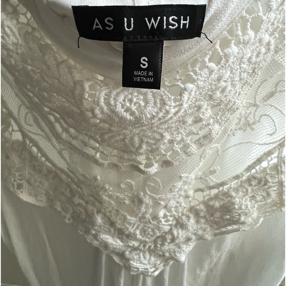 Women’s White Summer Dress - Picture 3 of 4